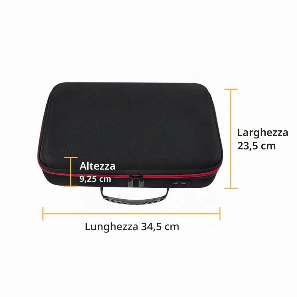 Borsa da viaggio, asciugacapelli, scatola di stoccaggio, organizer, tessuto Oxford, borsa rigida per Dyson HD08, antiurto, impermeabile