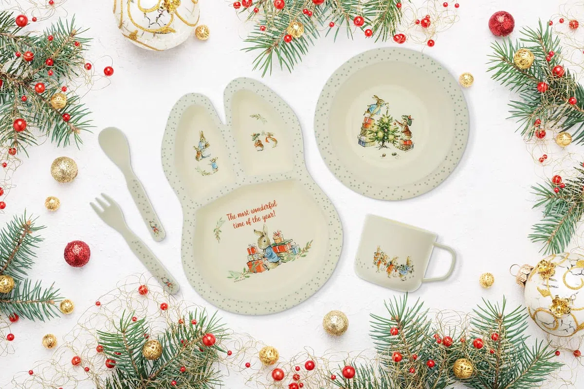 Beatrix Potter Peter - Set da tavola per picnic e attività all'aperto