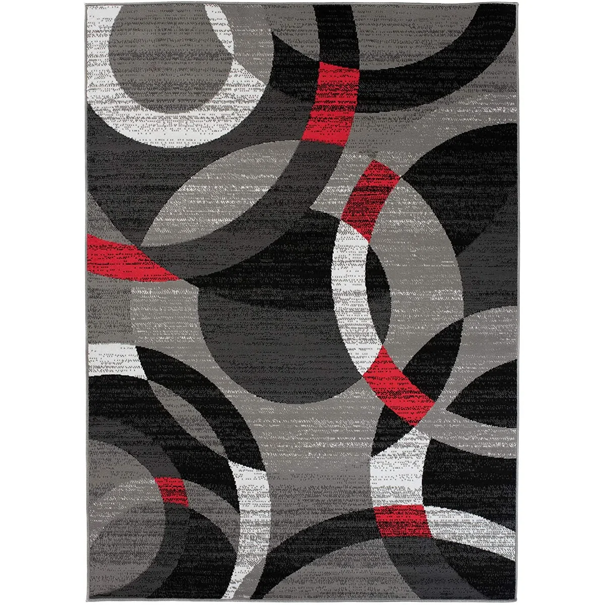 Carpeto Rugs Tappeto Salotto Moderno Pelo Corto - Tappeti Moderni Soggiorno - Tappeti Camera da Letto - Tappeti Salotto Grandi Dimensioni - Grigio 1-120 x 170 cm
