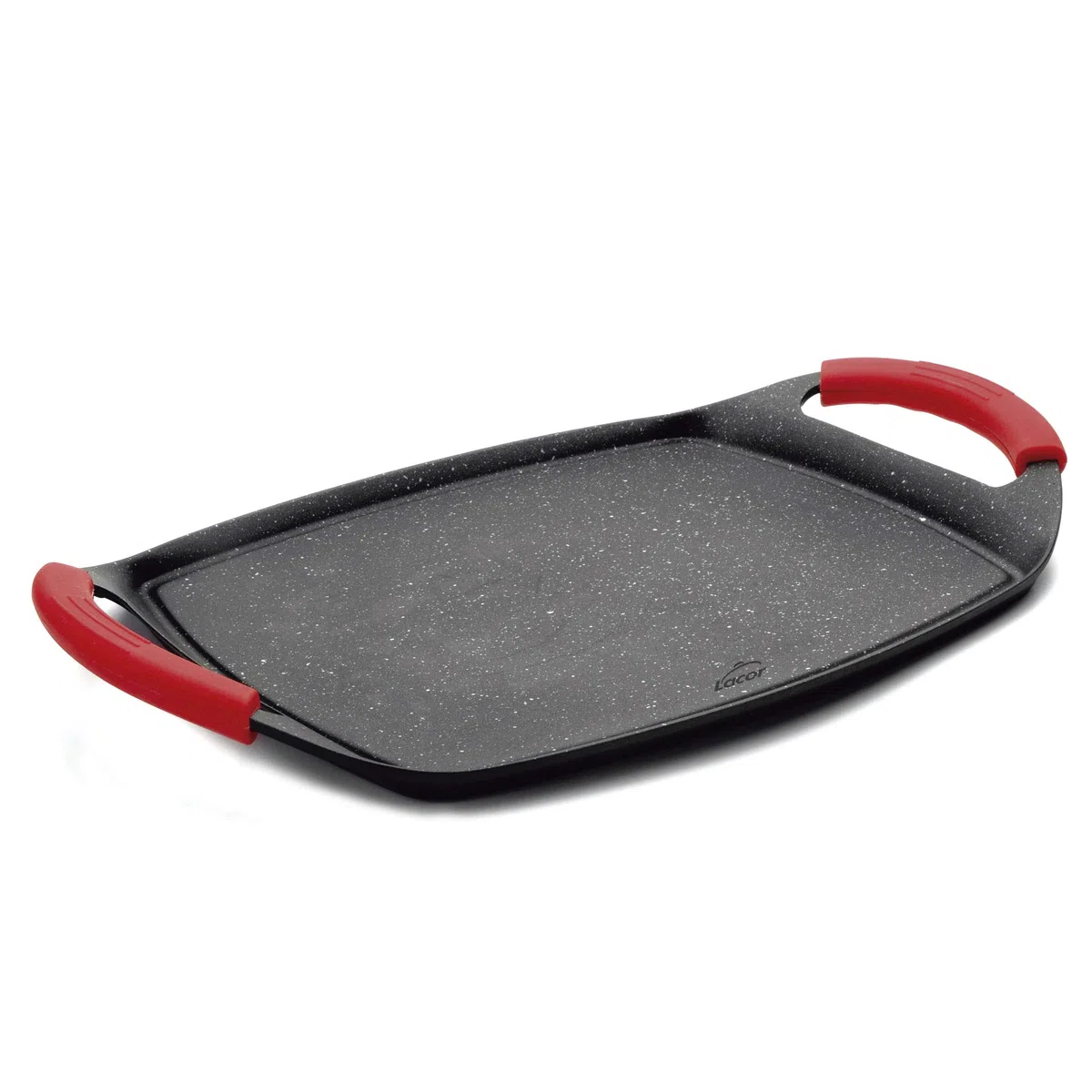 Lacor 25547- Piastra/Grill di Alluminio pressofuso, 37 cm