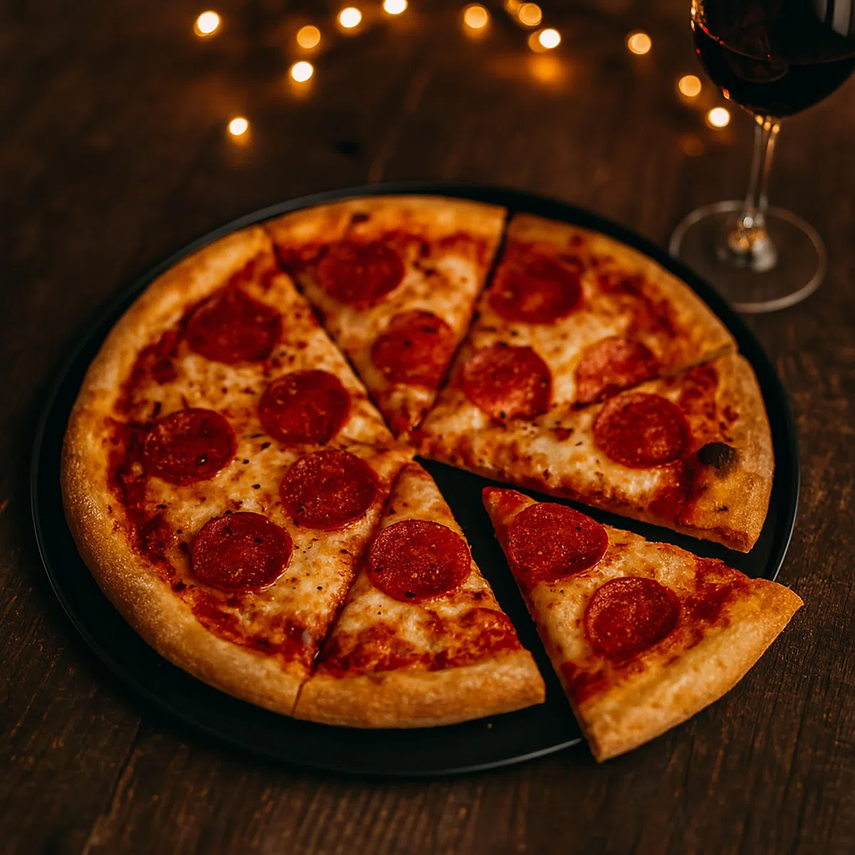 Relaxdays Teglie per Pizza Rotonde, Set da 4 in Acciaio al Carbonio Antiaderente, Supporto Inox da Forno, Impilabile