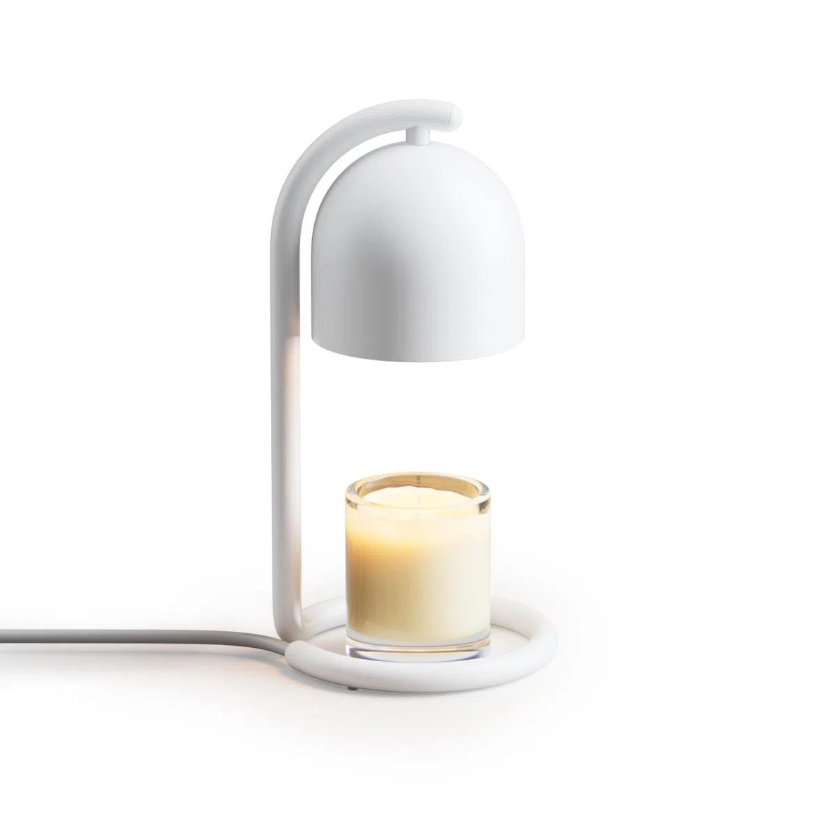 SwitchBot Lampada Scalda Candela Intelligente con Timer e Dimmer, Scaldacera per Candele Compatibile Matter per Apple Home e Alexa, Lampada Profumata per Regalo di Inaugurazione della Casa, Bianco