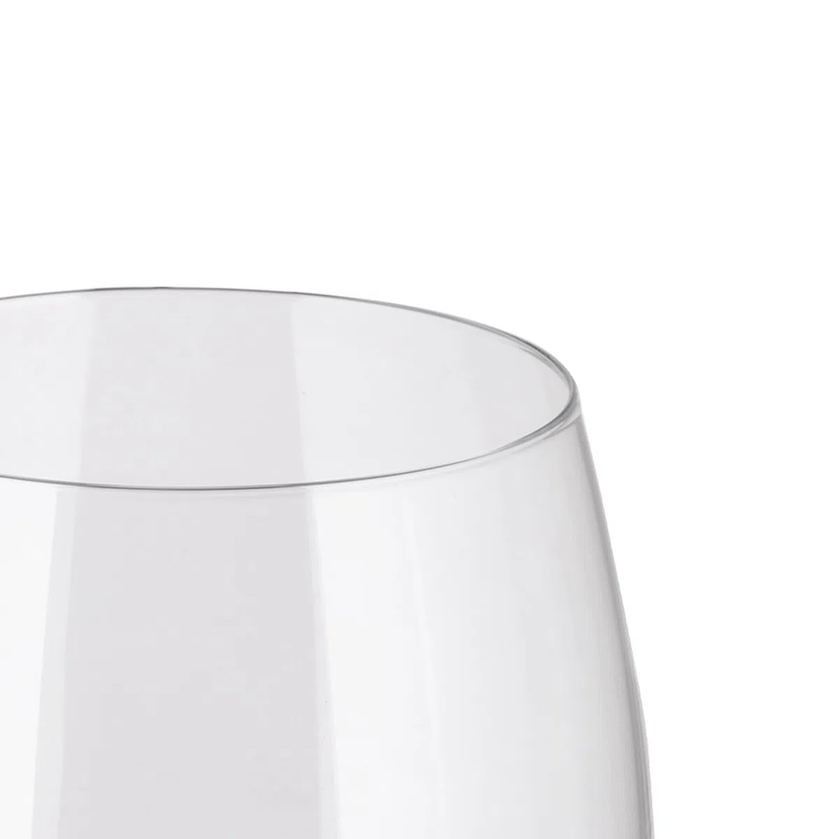 Alessi Mami XL Bicchiere per Long Drink, Vetro Cristallino, 12.5 x 18.8 x 18.8