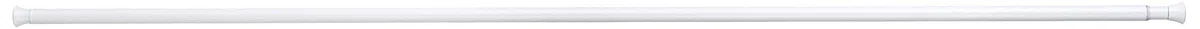 Amazon Basics - Bastone per tenda da doccia, da 198 a 274 cm, bianco