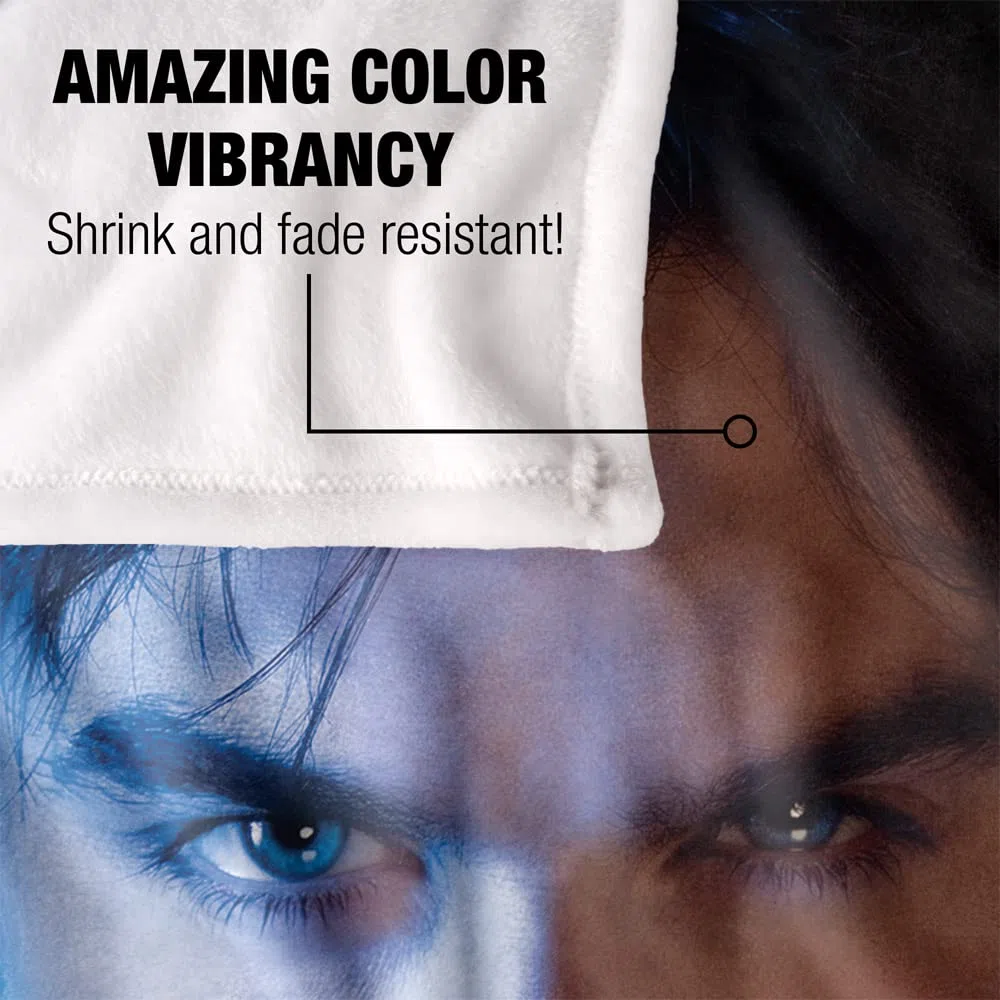 Coperta super morbida al tatto, modello VAMPIRE DIARIES DAMON (SOMERHALDER), 152 x 127 cm