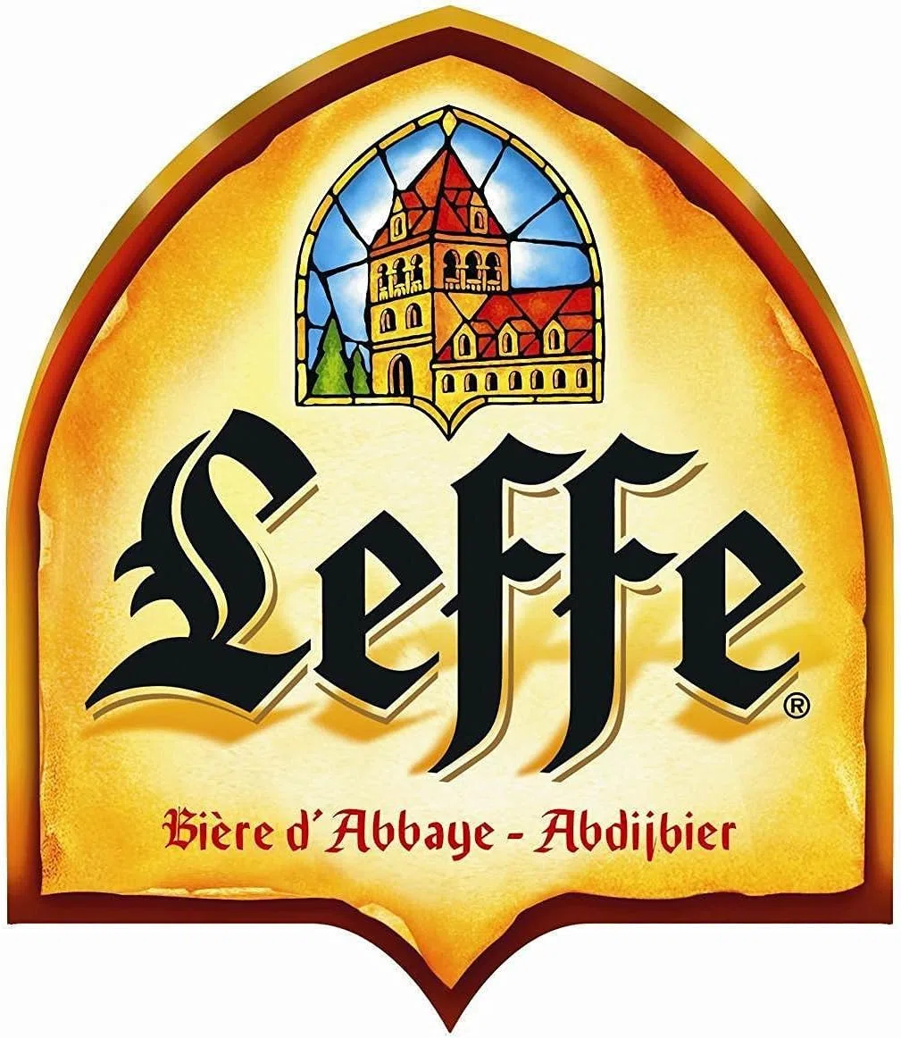 LEFFE - Bicchieri da Birra Originali Leffe in Puro Vetro - Calici da Birra Leffe Ufficiali da 25cl - Set da 6 Bicchieri