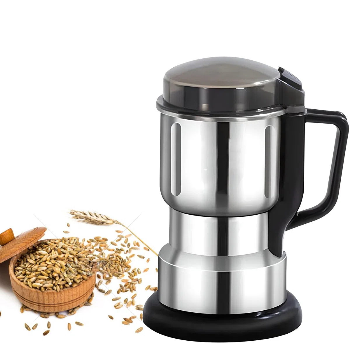 Macinacapazione di Spezie, Mulino a China In Acciaio Inossidabile Elettrico, 600 G di Polvere per la Casa, per Erbe Secche, Mais, Pepe, Caffè