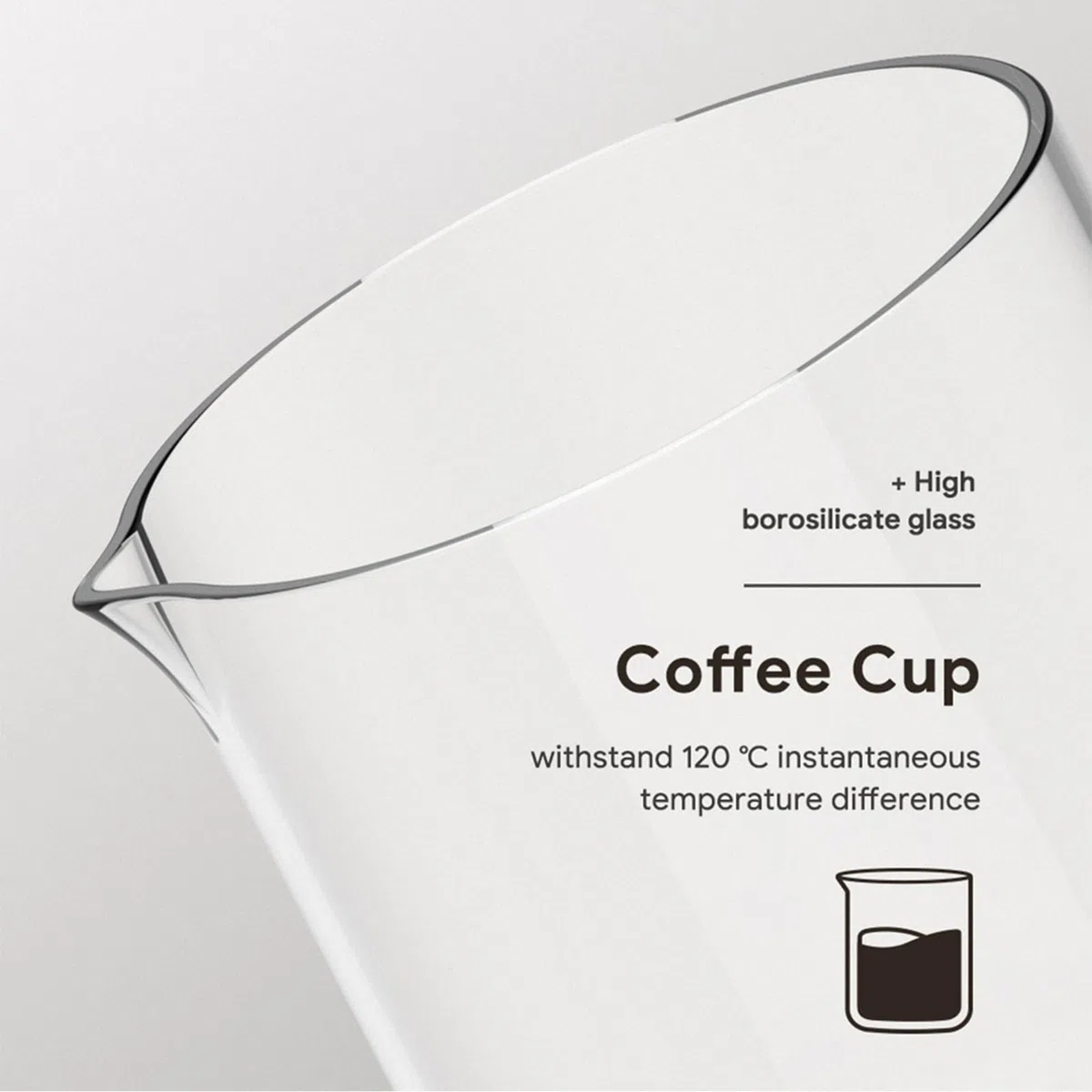 Respicefinem Macchina per Caffè Freddo con Gocciolatore in Vetro Borosilicato Estrattore di Sapore Uniforme Ideale per Casa Ufficio e Viaggi – Capacità 300 ml/10 15