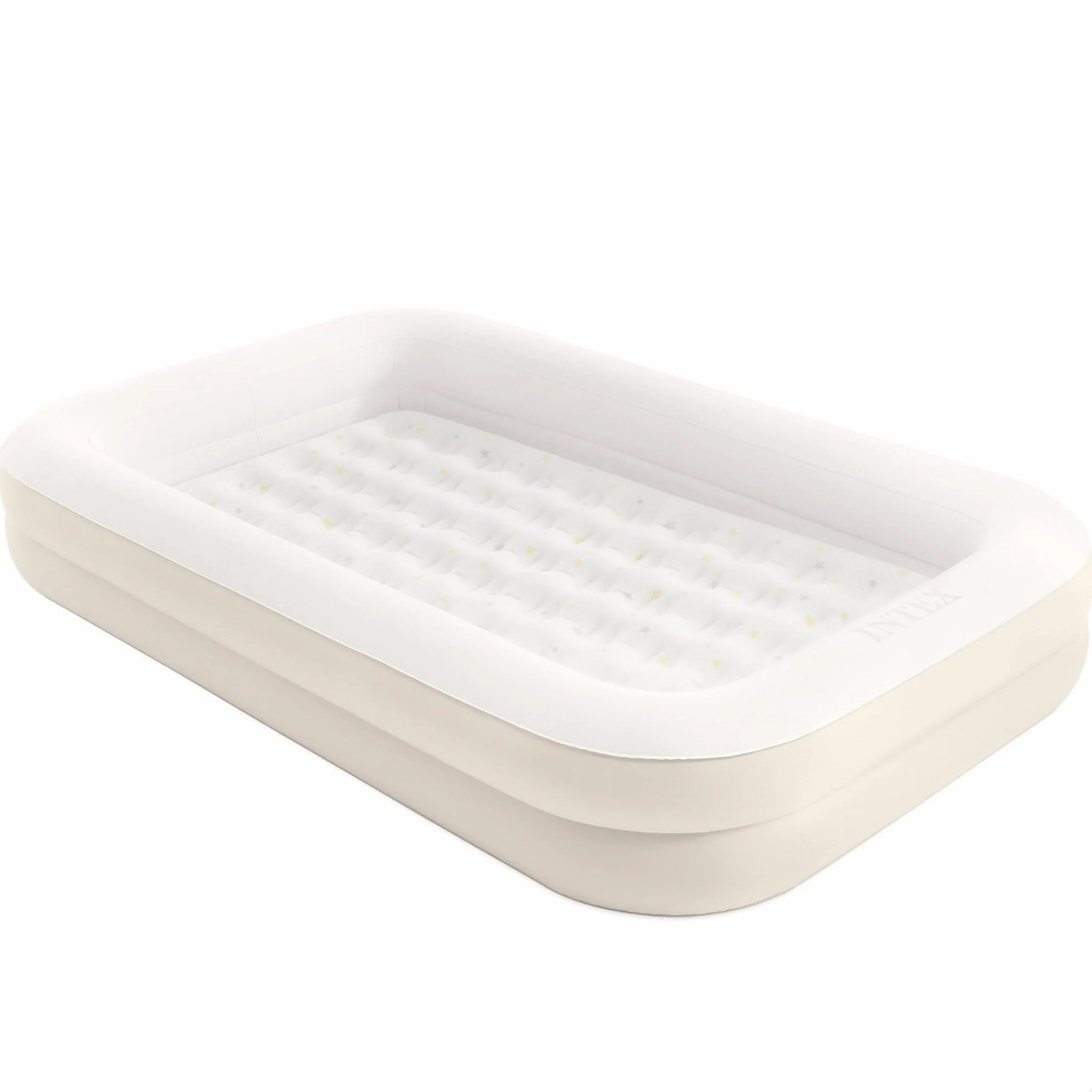 Intex Letto da viaggio per bambini pompa a mano 66811NP (168 x 107 x 25cm / materasso interno 132 x 71 x 10cm)