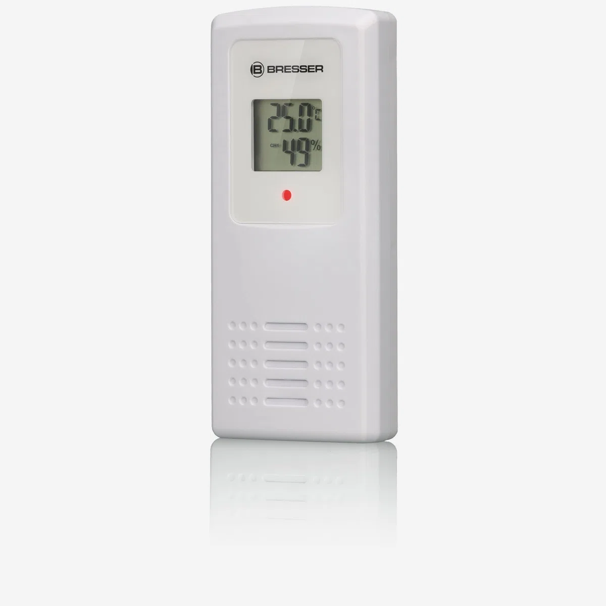 Bresser Orologio da Parete Meteorologico Mytime Jumbo LCD, Nero