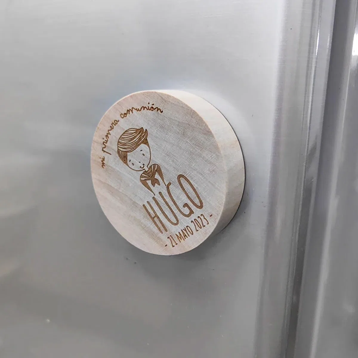 Apribottiglie Magnetico In Legno Personalizzato, Bomboniere E Regali For Matrimoni, Magnete For Frigorifero In Legno Inciso Personalizzato(30pcs)