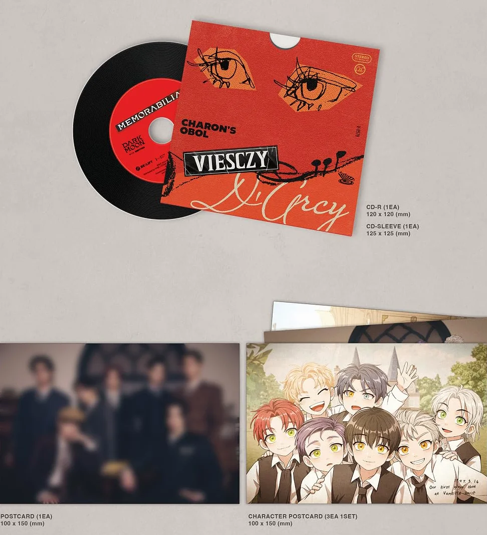ENHYPEN - Dark Moon Special Album Memorabilia Moon version CD