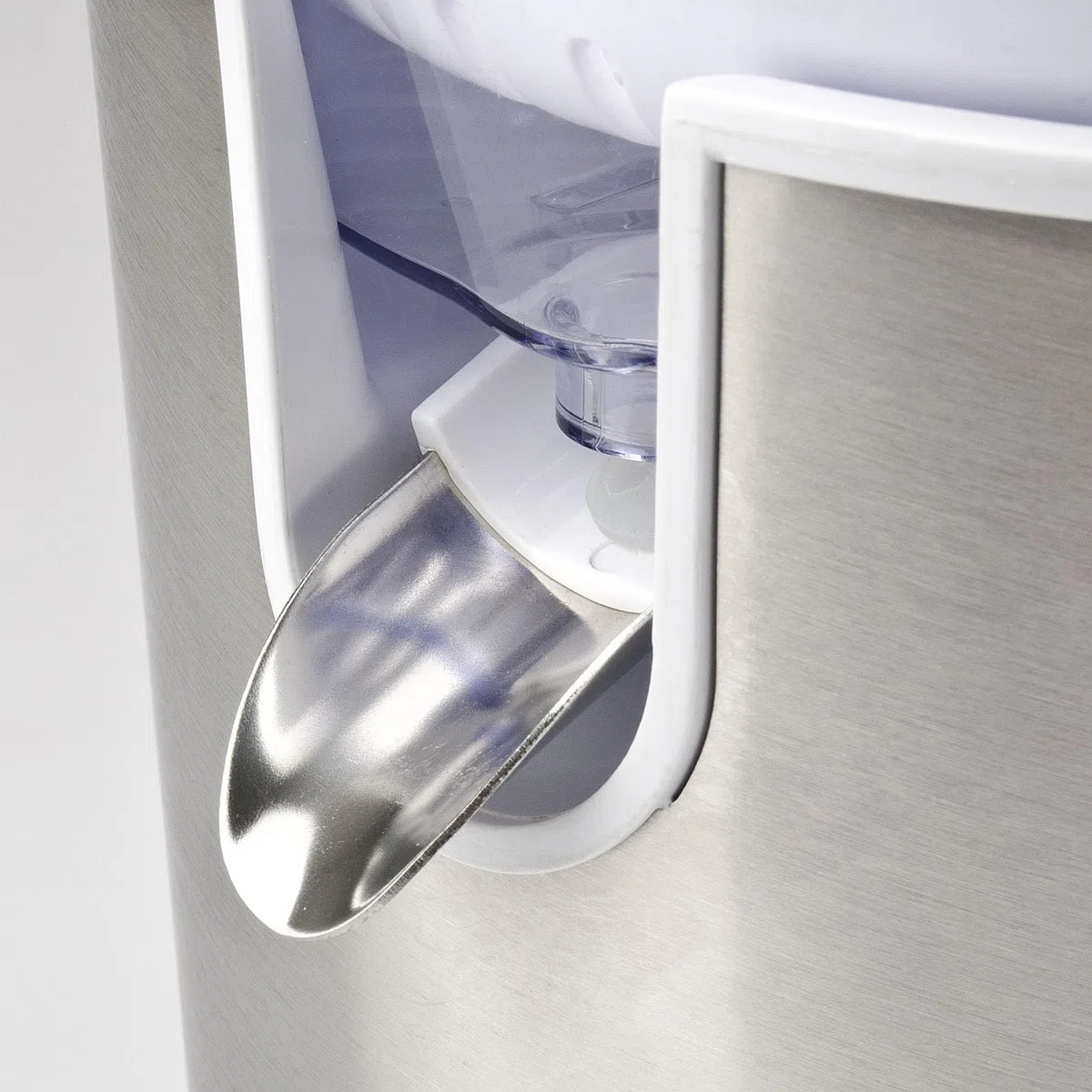 Girmi SR5400 Spremiagrumi, Capacità 150cc, 60 W, Due coni per agrumi, Beccuccio anti-goccia inox, Corpo Inox