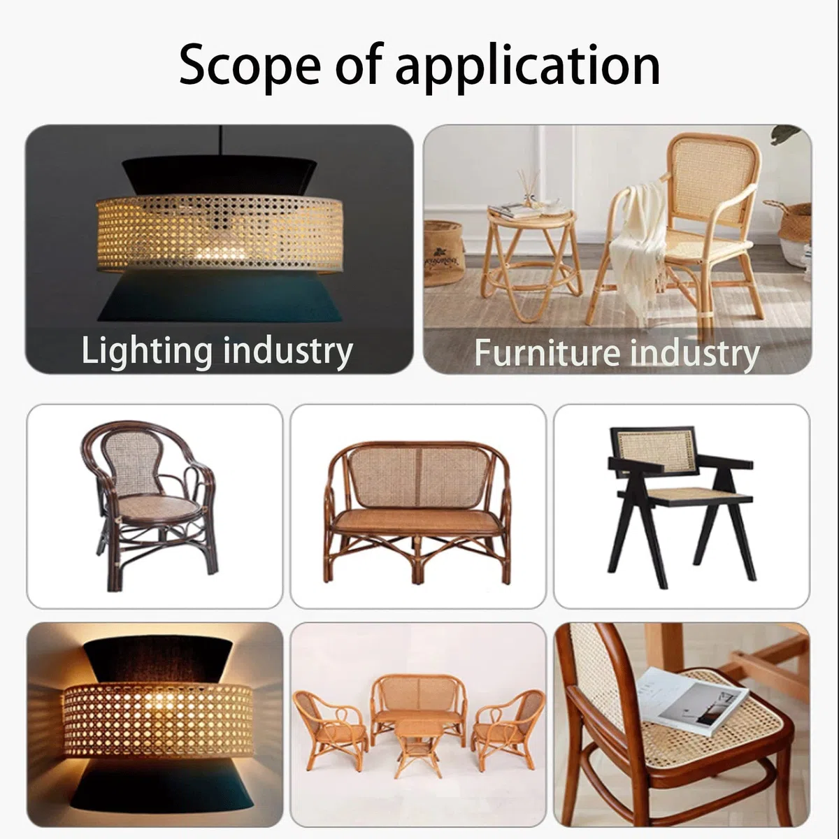 Rattan Rotolo Vimini da Intrecciare Rattan Naturale, Materiale per Lavori di Intreccio Riparazioni Mobili Canne per Cesti, Fai da Te, Rotolo Cesti Bastoncini Bastoncini Profumati per Ambienti ( Color