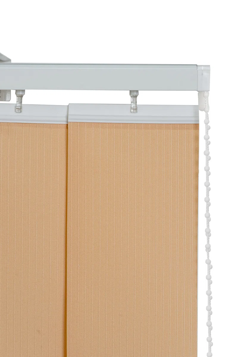 sunlines Tenda a lamelle Verticali, Plastica Poliestere, Crema, (BxH) 100 x 150 cm