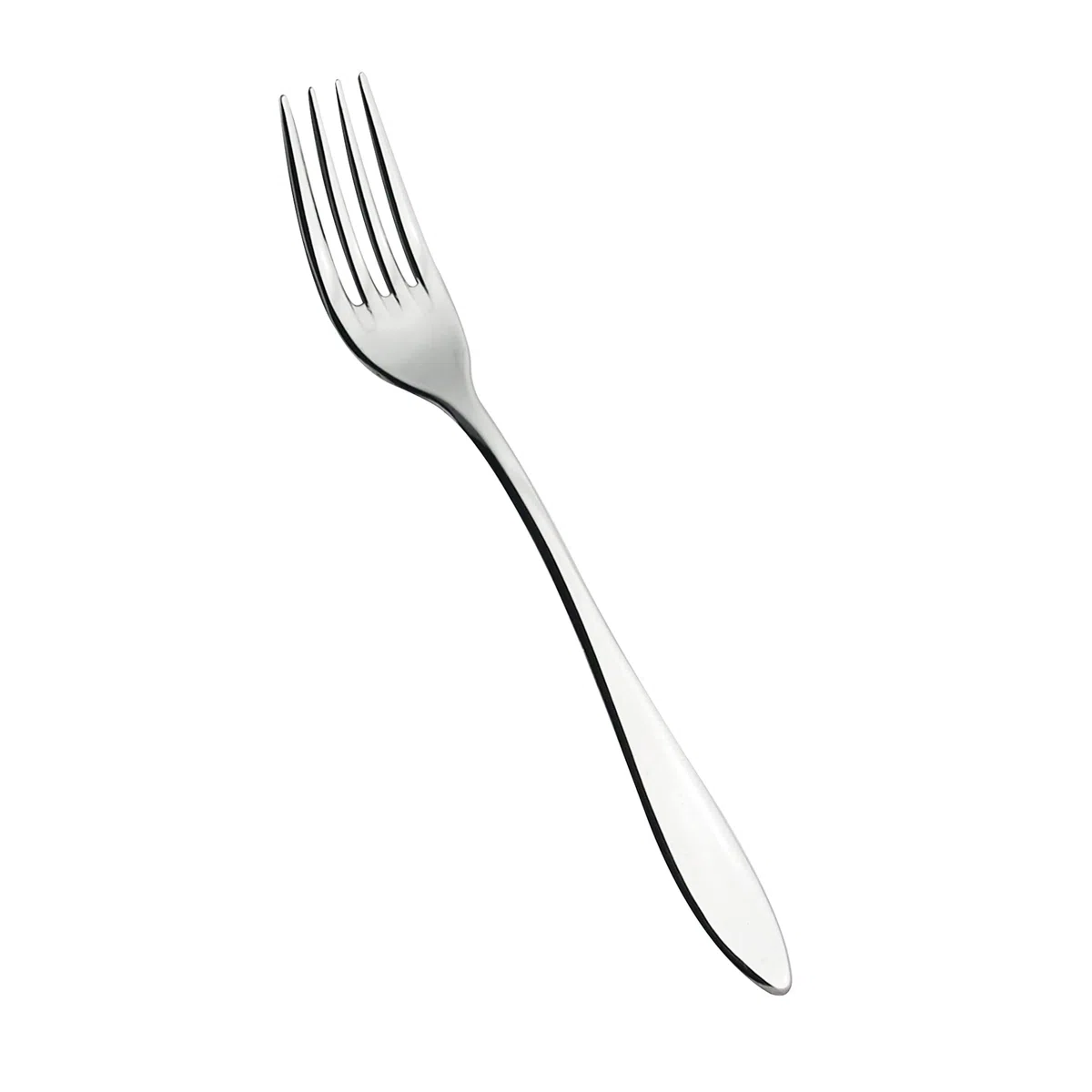 Salvinelli Galileo Set Forchette da tavola Acciaio Inox 18/10, Forchetta 12 Pezzi, Spessore 3,0 mm, Made in Italy, Finitura lucida