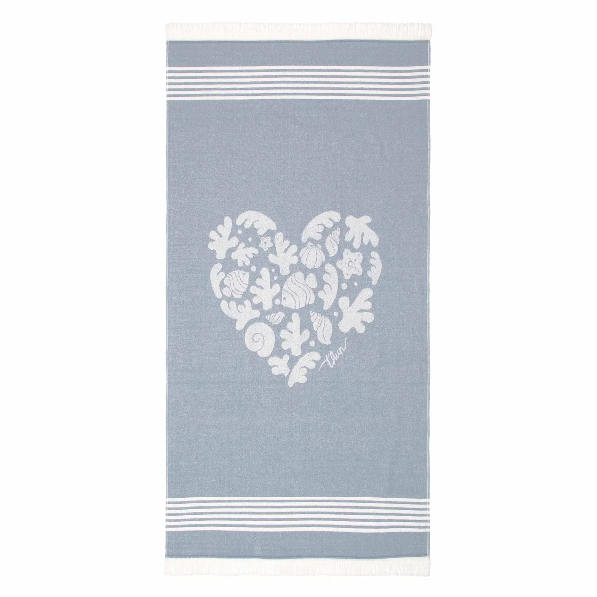THUN Telo mare, 100% cotone, Collezione Mare da Amare, 90 x 170 cm