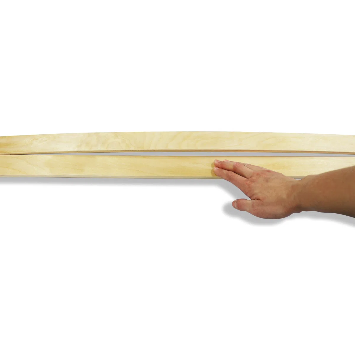 Doghe di ricambio in legno di betulla, set da 5 pezzi, pezzi di ricambio per la riparazione della rete a doghe, in legno di betulla, certificato FSC, 50 mm di larghezza, 8 mm di