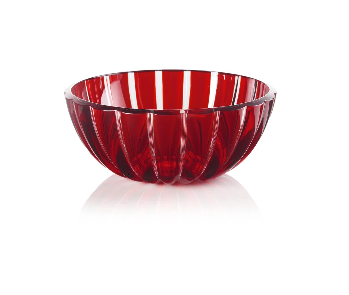 Guzzini - DOLCEVITA Contenitore L, Ciotola, Insalatiera - Rosso, Ø 25 x h10,5 cm | 3000 cc - 29690265
