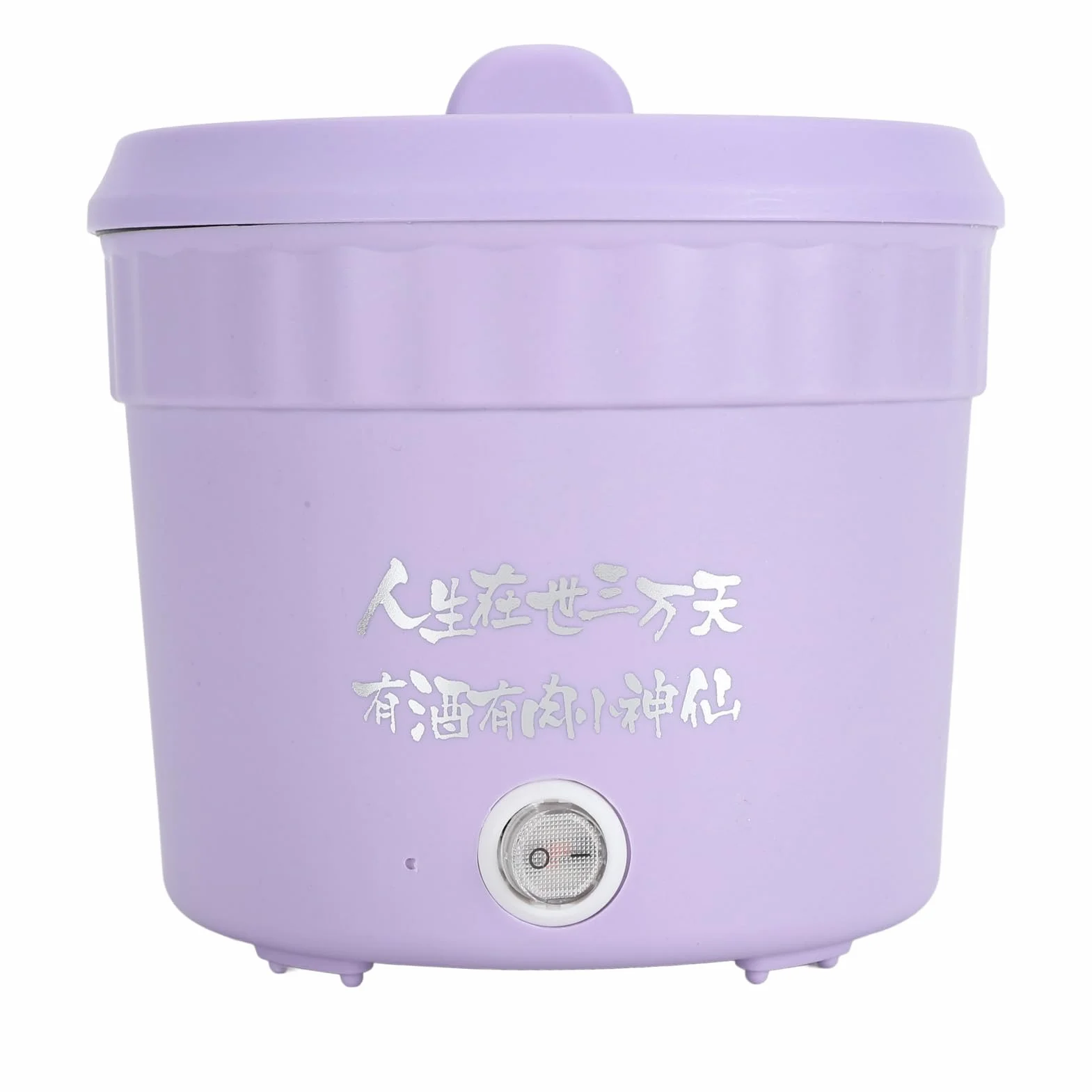 Mini Cuociriso Da 1,2 Litri, Macchina Per Riso Portatile Pentola Per Ramen, Calda Elettrica Multifunzione Pentola Rapida Per Ramen Ravioli Di Pasta (EU)