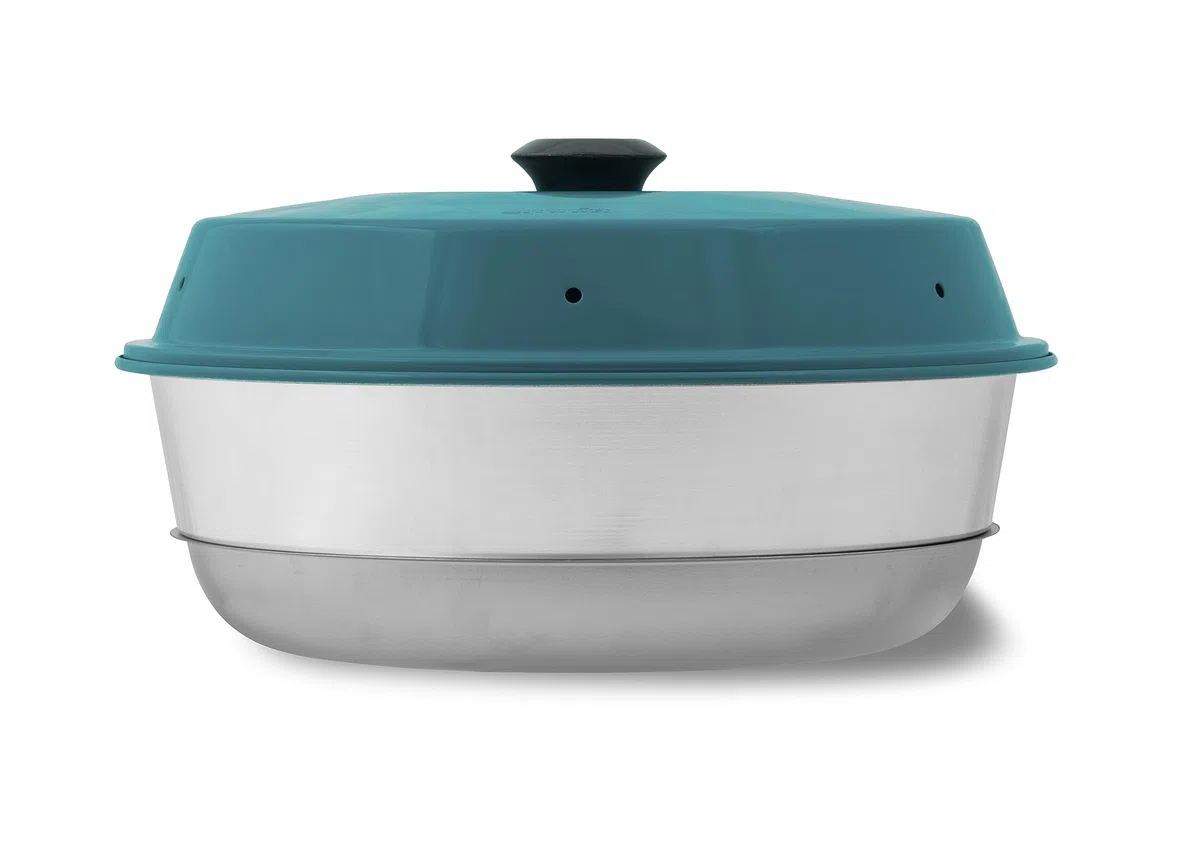 OMNIA Deckel aquamarin