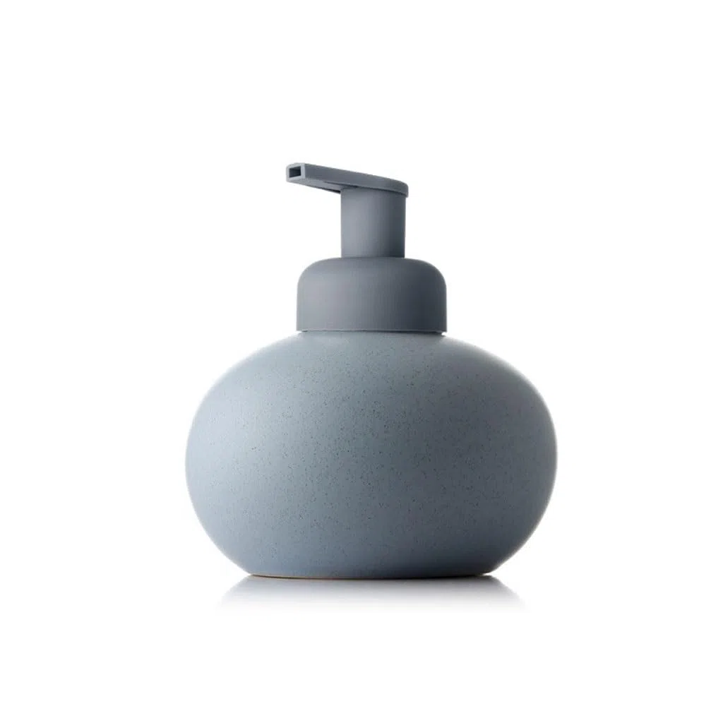 CHICKEN Dispenser di Sapone Multifunzionale per il Bagno e le Mani, Ceramica, B