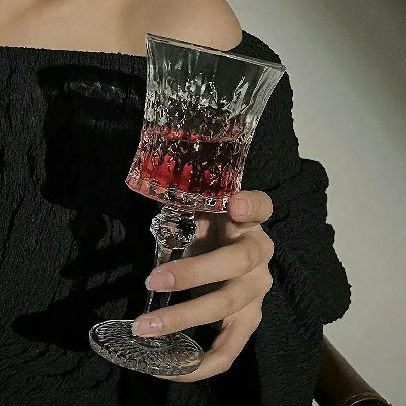 Flûte da Champagne Bicchiere da Champagne Trasparente Piccolo, Bicchiere da Vino Rosso, Bicchiere retrò