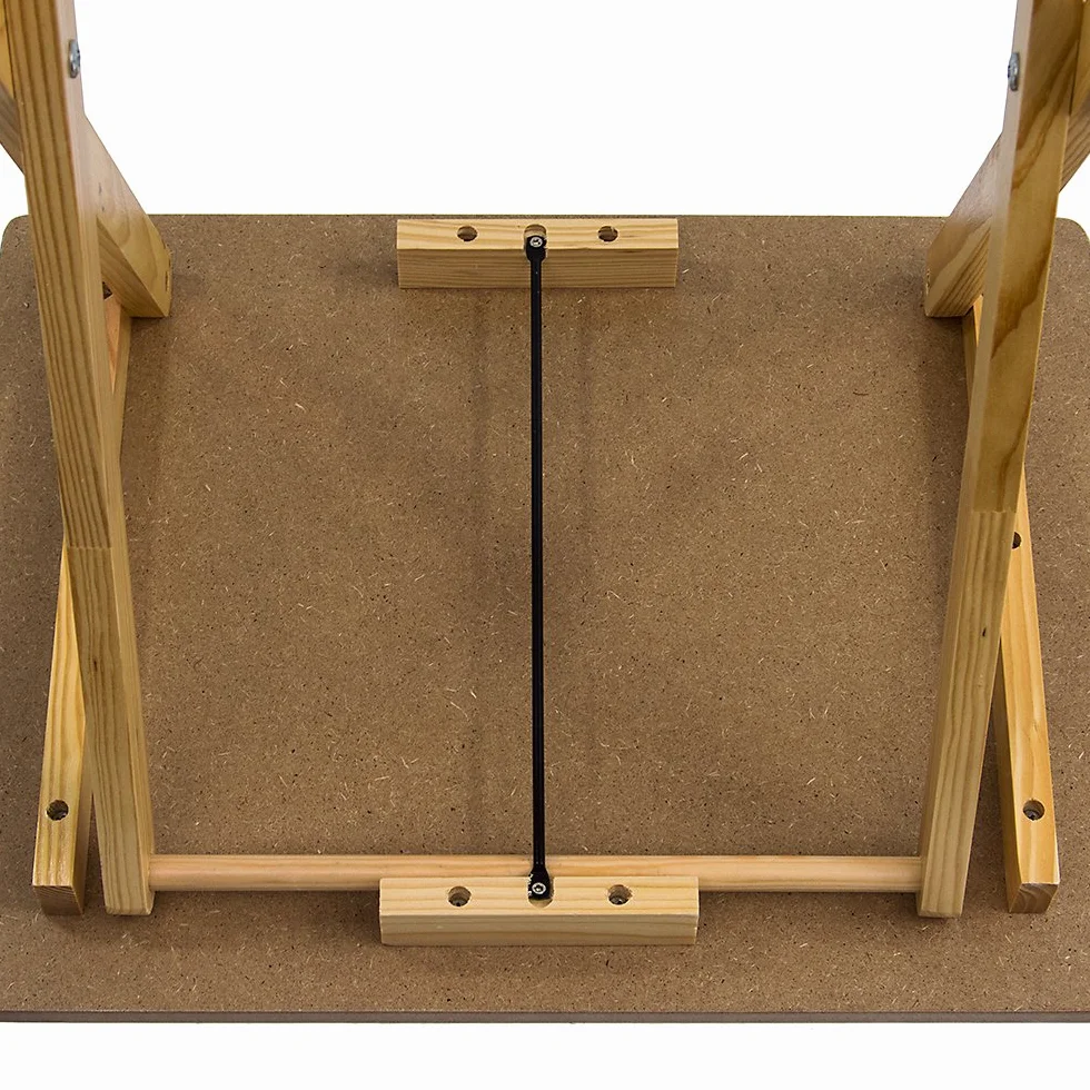 Home Vida Tavolino Pieghevole, in Legno, Colore: Naturale