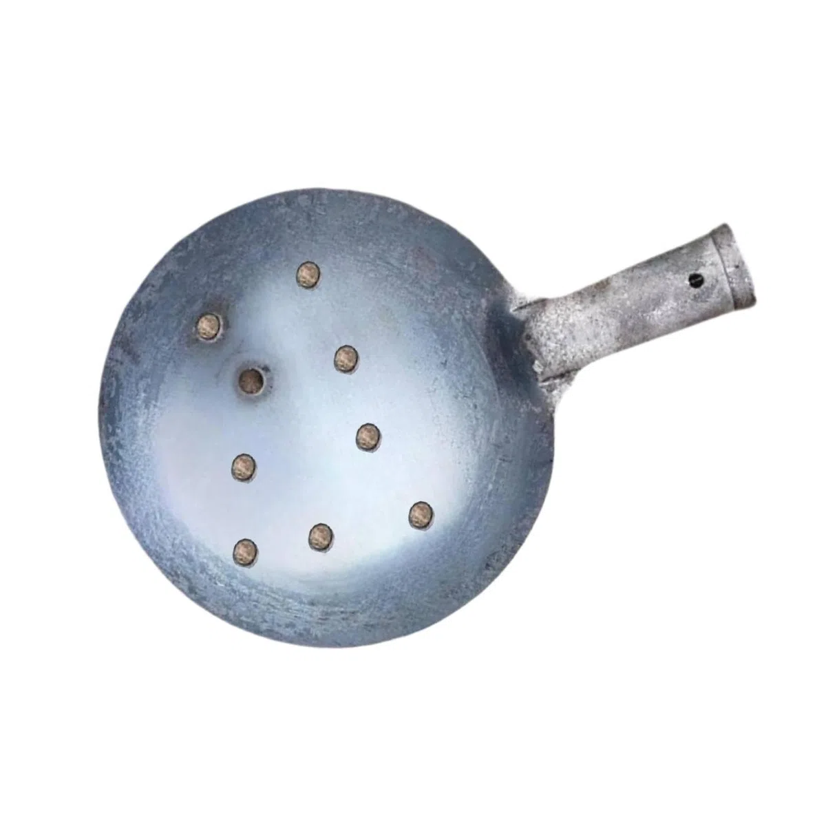 Cucchiaio di drenaggio per fognature cucchiaio di pulizia portatile in ferro cucchiaio per fogna 17 cm con foro