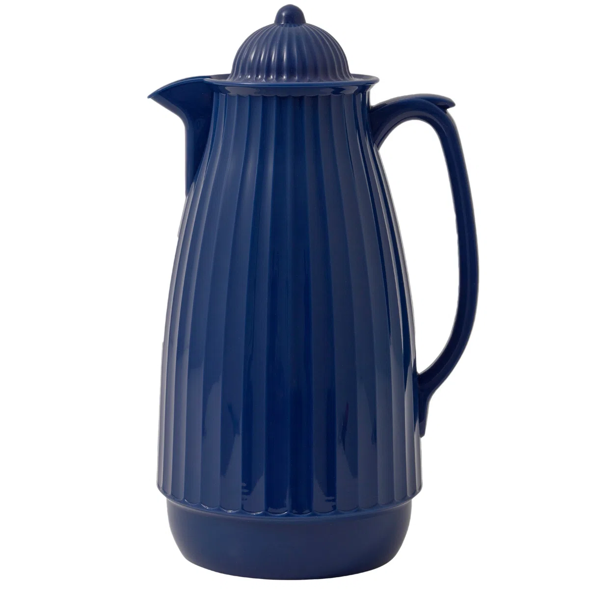 Nordal - Teiera termica da 1000 ml, 28 cm, Plastica, Blu scuro, 1.0 Liter