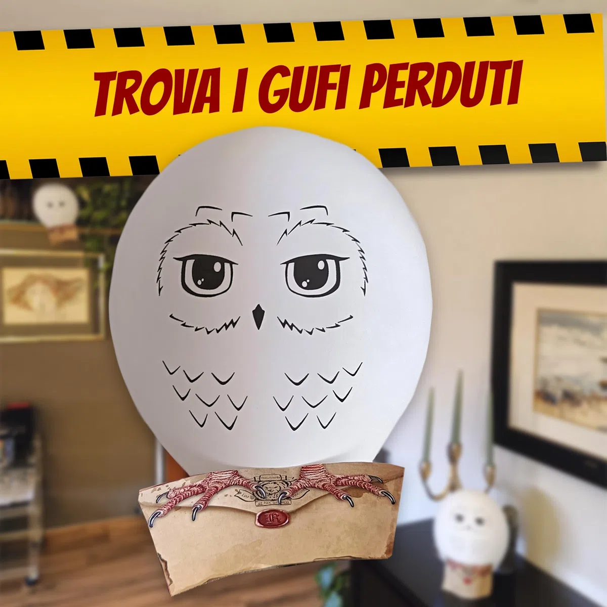 EPIC ENIGMAS | Escape Room Compleanno Bambini | 5 a 12 anni | 6-25 giocatori | Decorazioni Compleanno | Gadget Compleanno Bambini | + Adesivi Harry Palloncini Compleanno