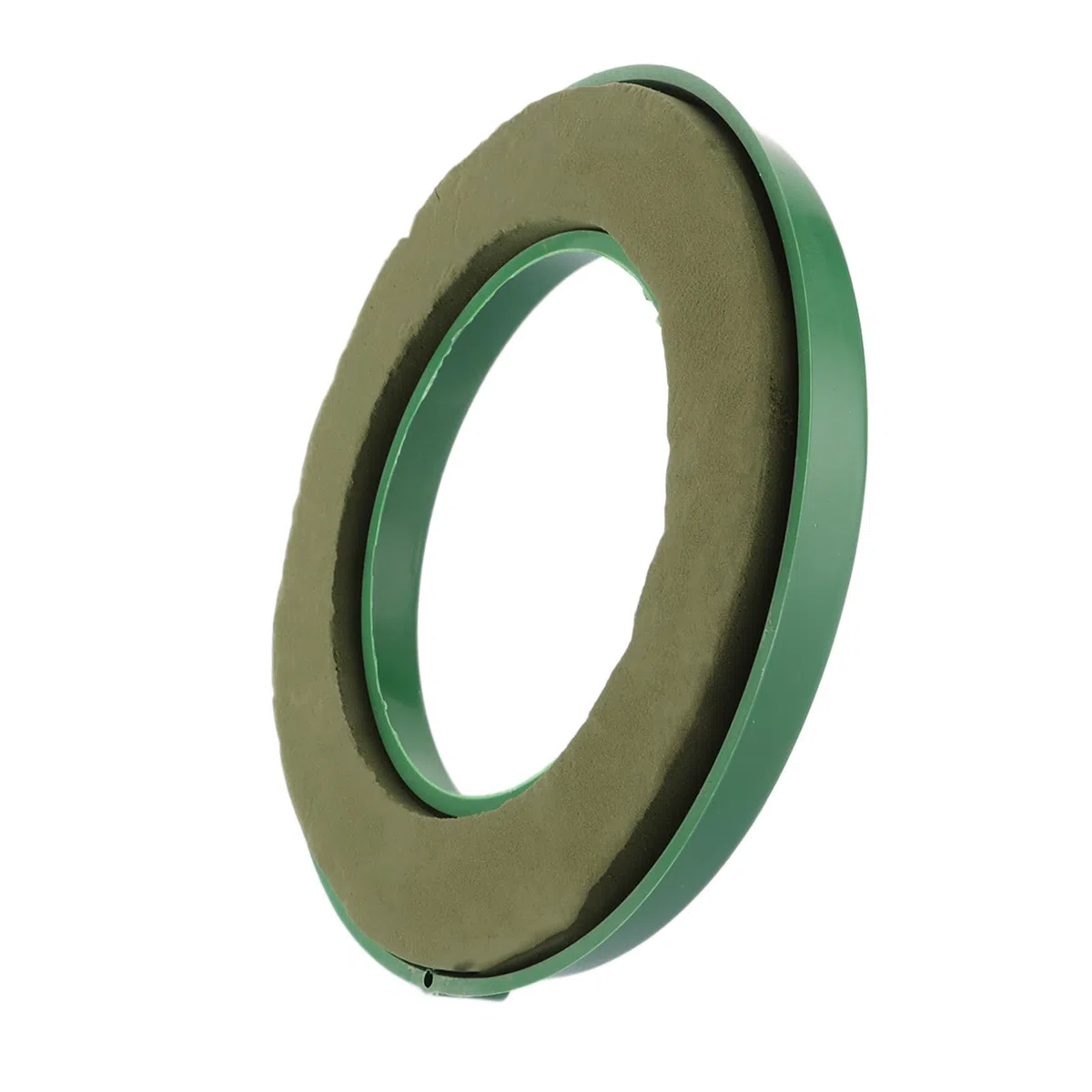 Set di 3 ghirlande in schiuma, rotonde, Ø 30 cm, anello in schiuma per fiori, con vaschetta di raccolta, spugna per fai da te, feste, matrimoni, regali