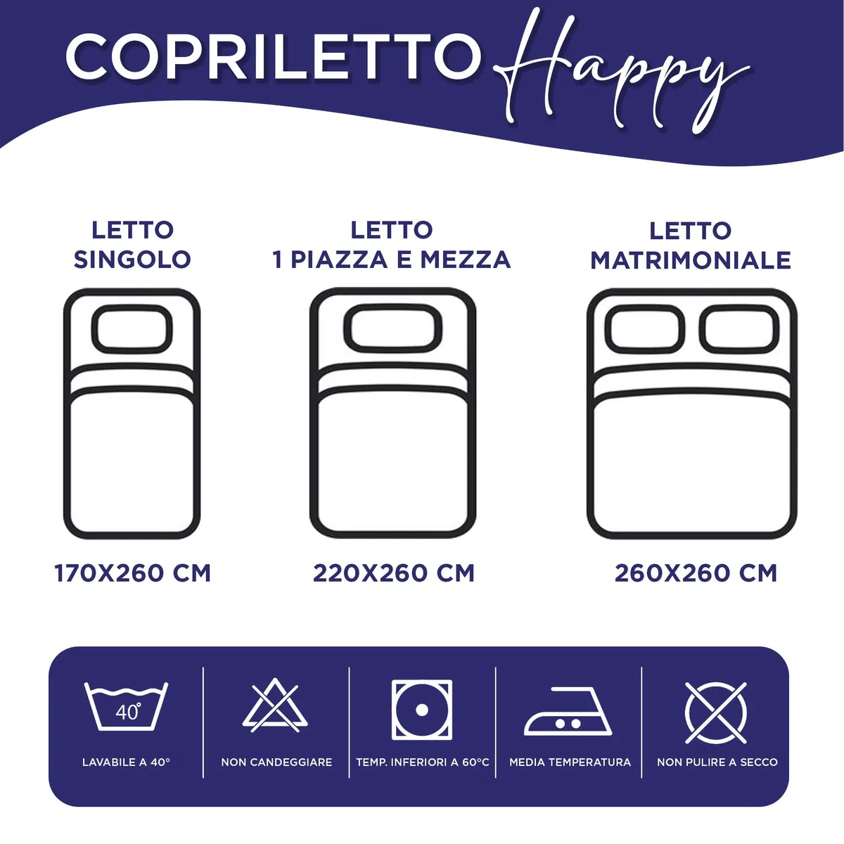 Copriletto una piazza e mezza in Cotone Piquet Leggero 220x260 cm un posto e mezzo - Primaverile Estivo Traspirante, Coperta Letto Fresca e Morbida, Design Elegante per Camera da Letto