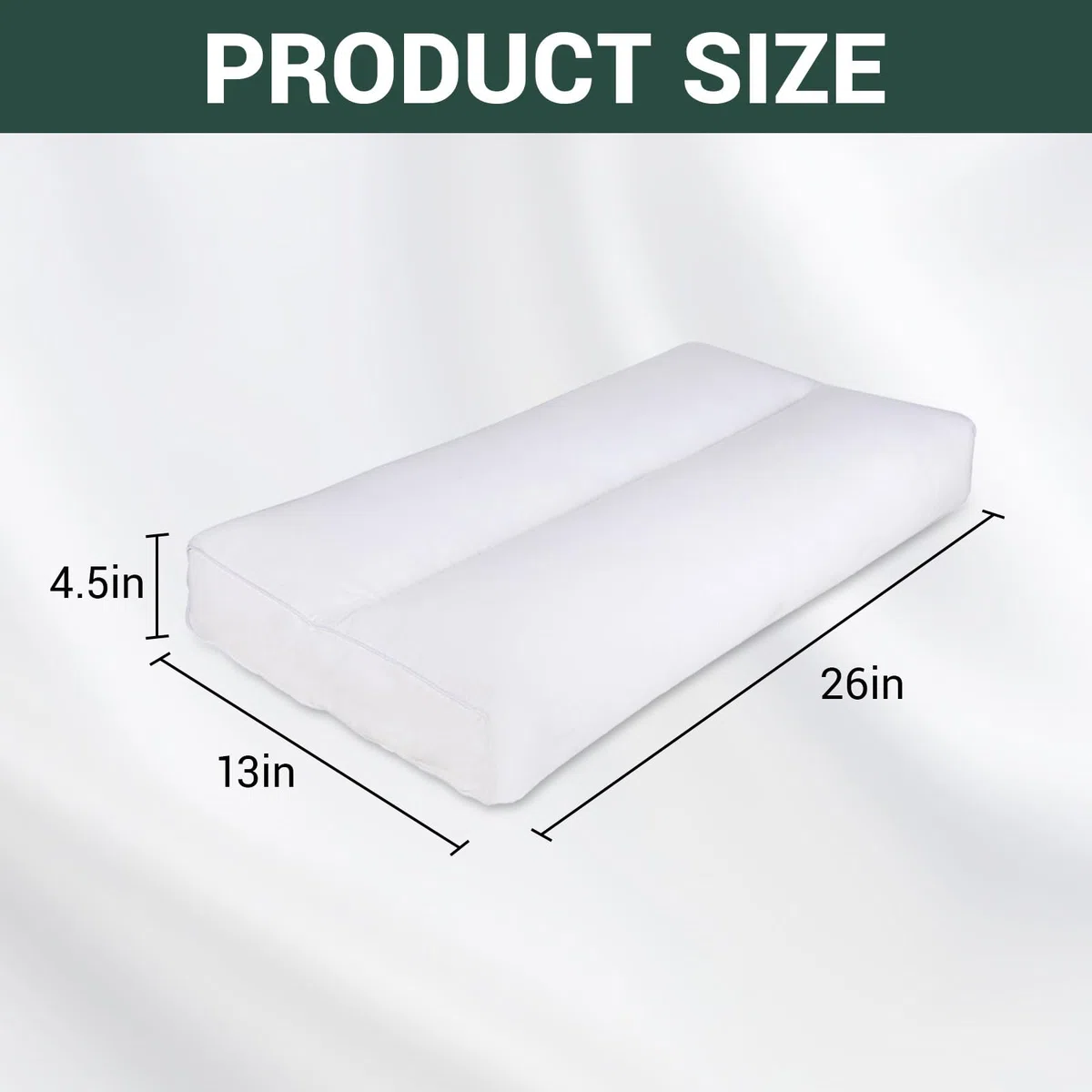 Cuscino per ginocchia per chi dorme sul fianco, ergonomico, senza cinghie, in cotone, extra lungo per alleviare fianchi e gambe, cuscino per ginocchia Longlegs