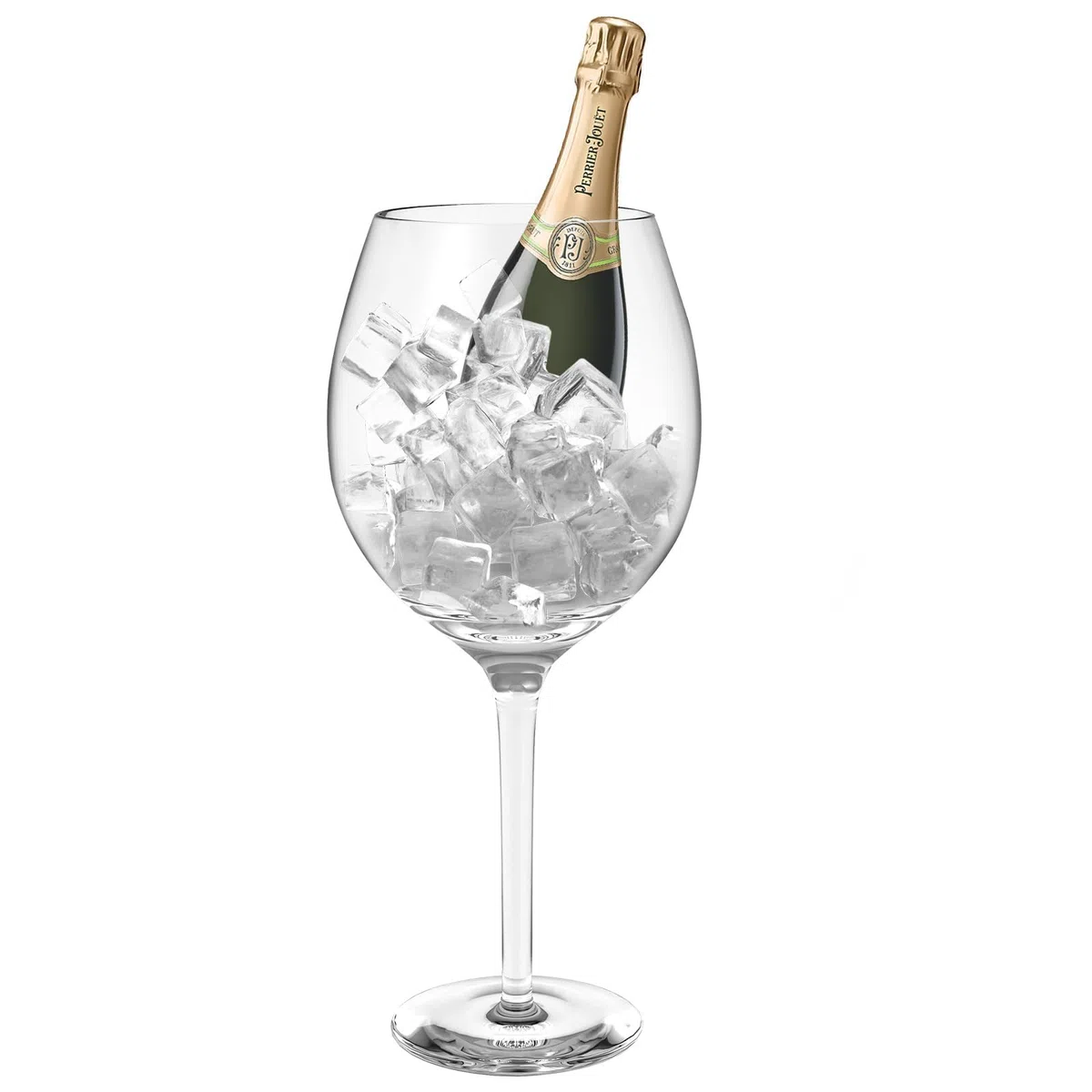 NiHome Bicchiere da vino gigante soffiato a mano da 2400 ml per celebrazioni e riunioni, 15 "alto 4.5" bocca design italiano grande capacità cristallo temware, elegante vetro senza piombo ecologico