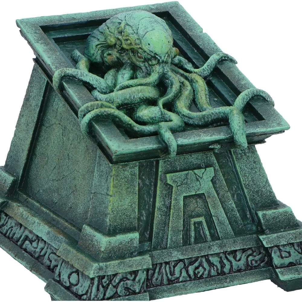 Nemesis Now Crypt of Cthulhu Box Unisex Contenitore verde poliresina