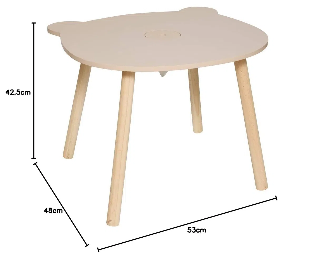 ATMOSPHERA CREATEUR D'INTERIEUR - Tavolo per bambini douceur beige d60cm