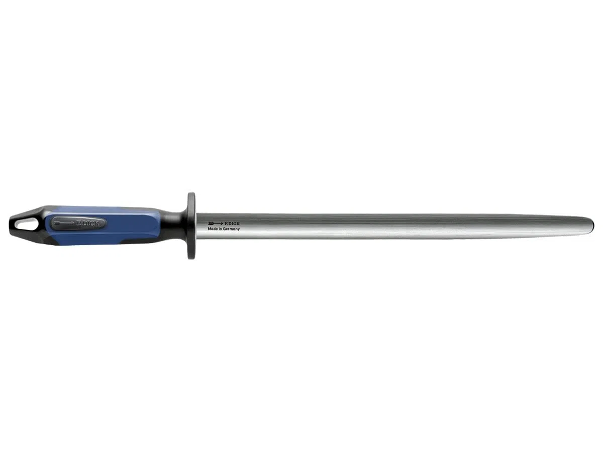 Acciaino Finecut ovale da 30 cm con manico Blu e Nero