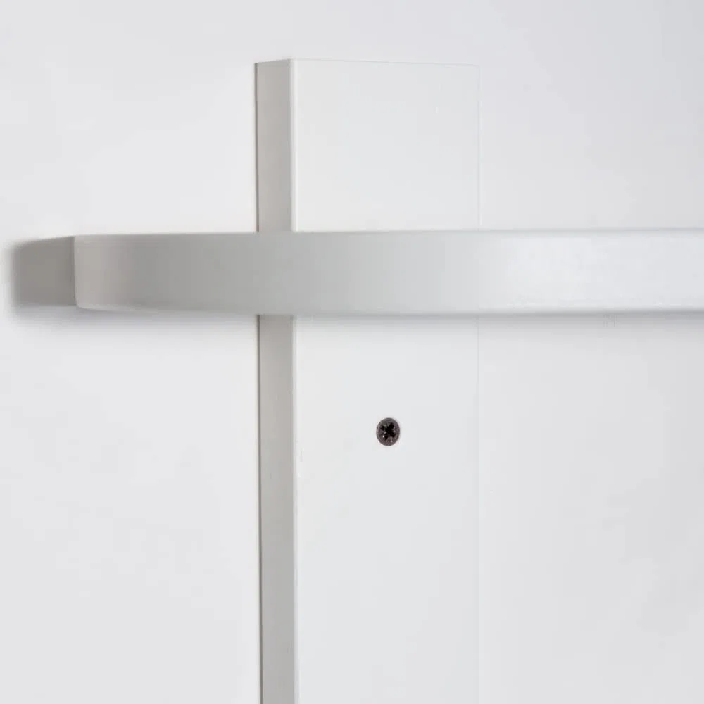MODULARREDO | TR3, Mensola da Muro, Mensole Cameretta, Scaffale Pensile, 3 Ripiani, 48x58x21 cm, Arancione, Kit Tasselli Incluso - Made in Italy