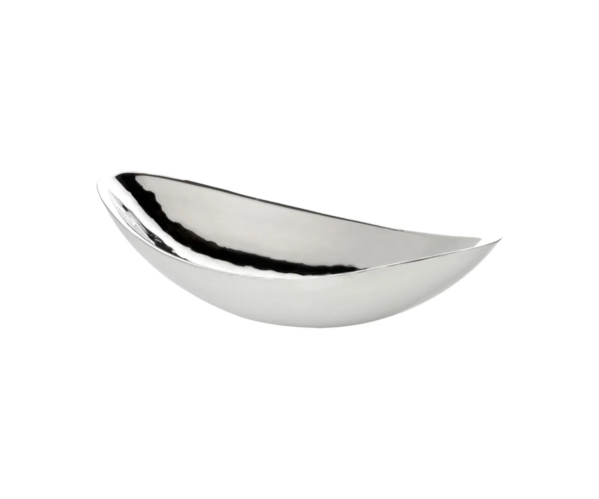 Edzard Ciotola Halifax, lunghezza 28 cm, in acciaio inossidabile, argento