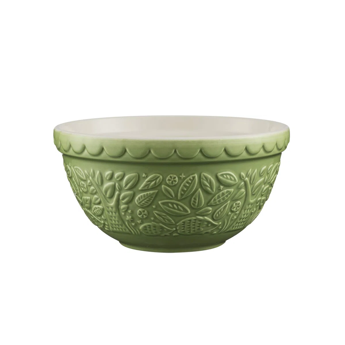 Mason Cash Rayware, Ciotola per impastare, Design: Riccio, 21 cm, Colore: Verde