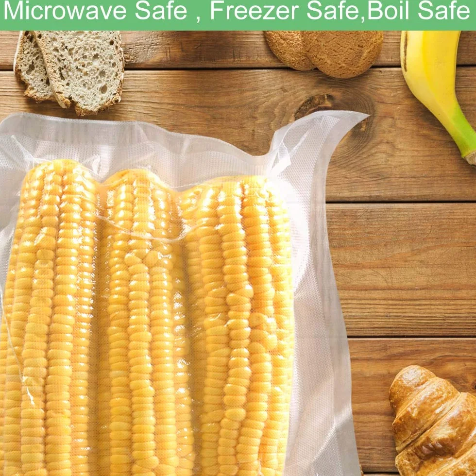 O2frepak 100 Buste 30x40cm Buste Sottovuoto Alimenti,Sacchetti Sottovuoto per Alimenti,Sacchi Sottovuoto Alimenti senza BPA