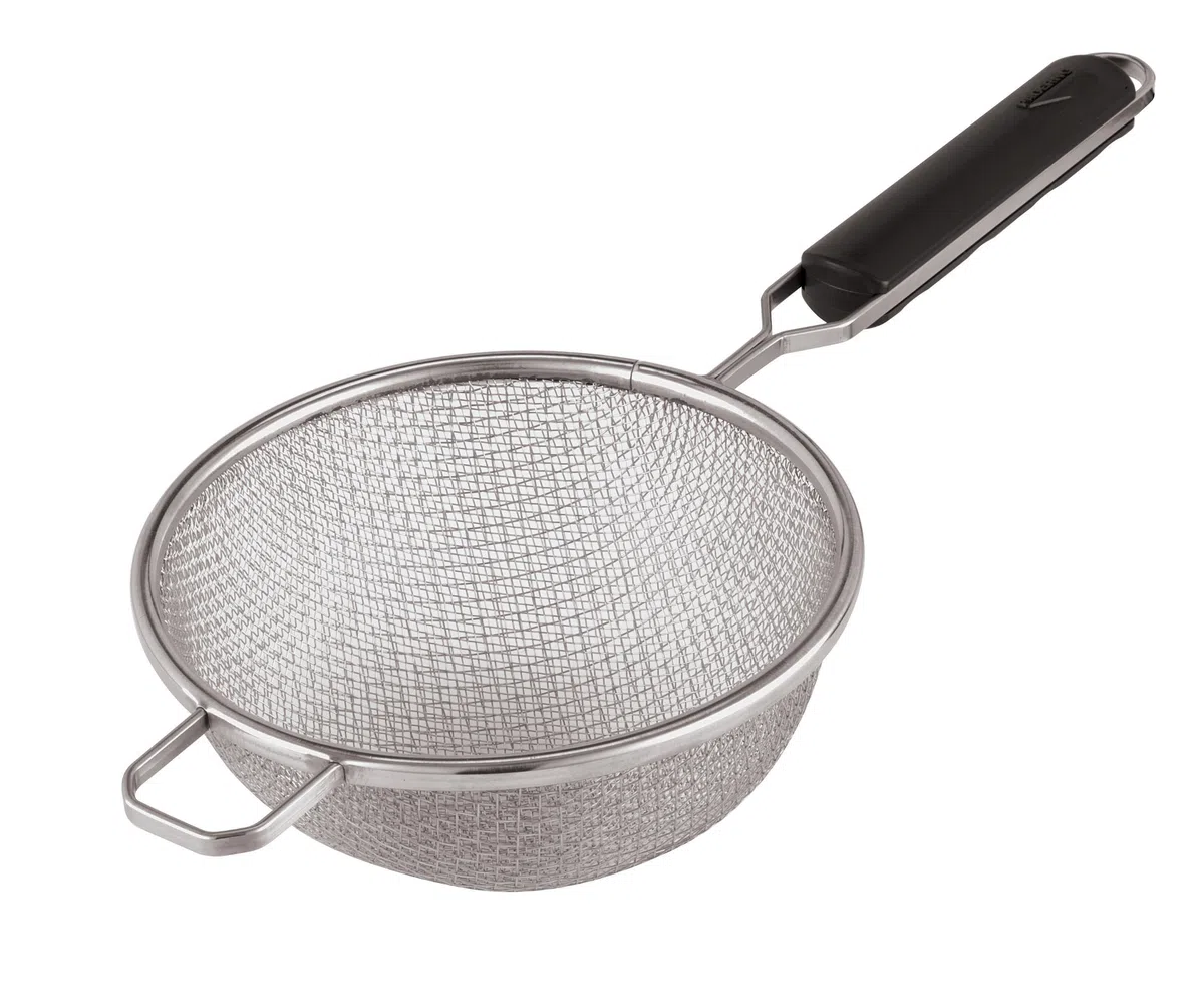 Paderno 12633-26 Colapasta Doppia Rete, 26 cm, Acciaio Inox