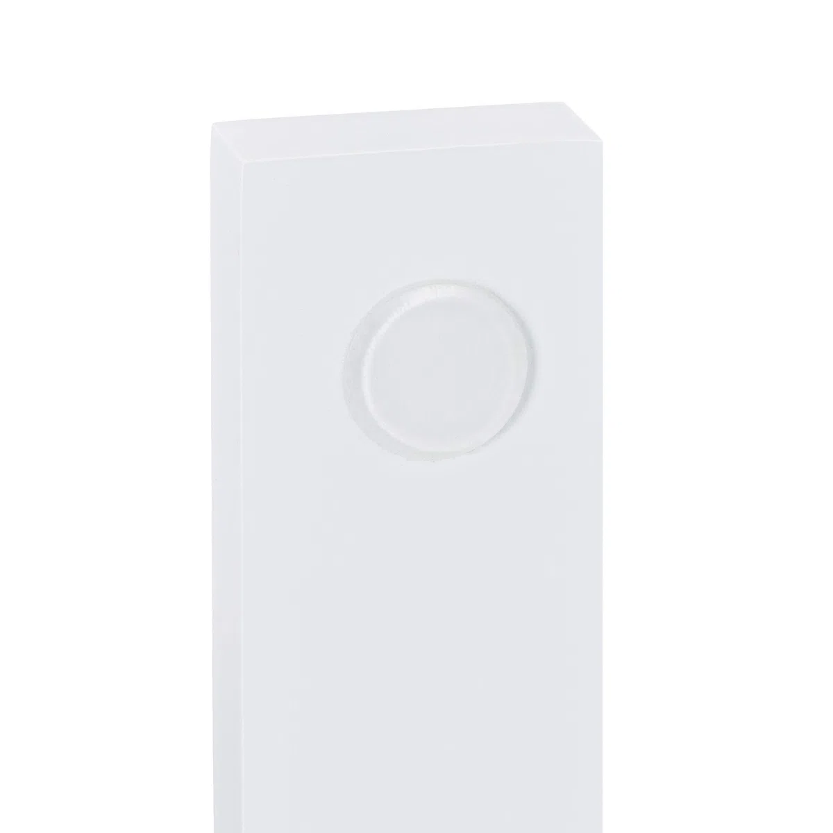 Relaxdays Scaffale per il Frigorifero, Mensole Porta Spezie, da Appendere, 5 Ganci, MDF, Misure HLP 74x42x20 cm, Bianco