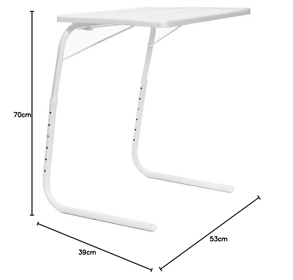 Tavolino Pieghevole Aggiuntivo Multiposizione Foldy Table InnovaGoods