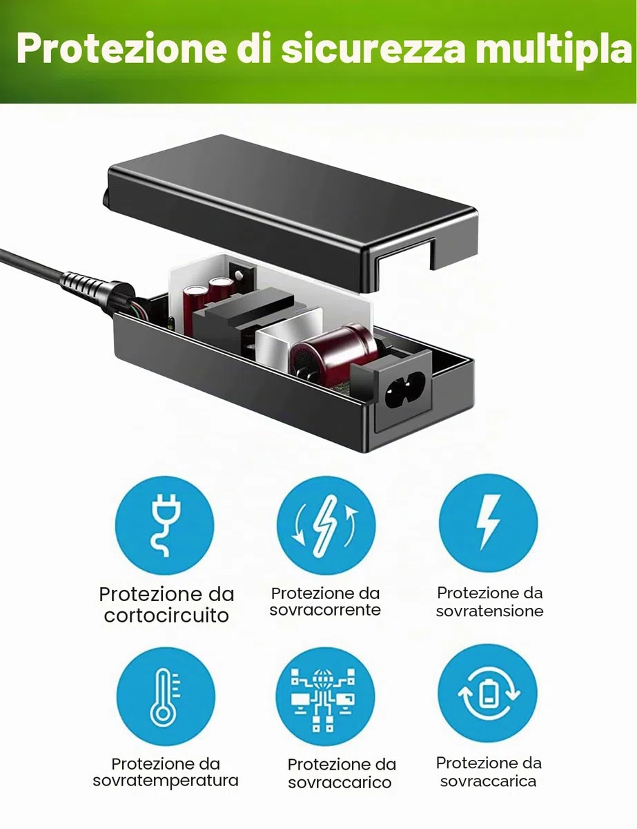 Lonnky Alimentatore rete 29V 2A AC/DC per ascensori recliner e divani elettrici, ricambio per OKIN, Limoss, Pride, Golden, La-Z-Boy, Med-Lift, Tranquil Ease, cavo motore 0,5m