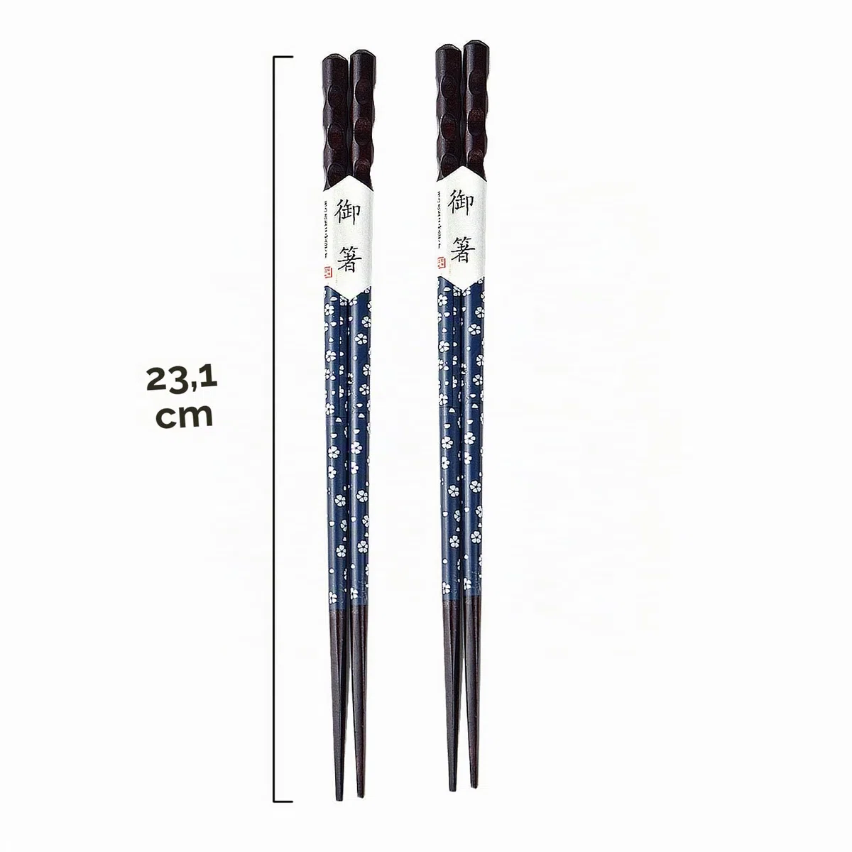 Artcome Set di piatti da sushi in ceramica in stile giapponese, 8 pezzi, con 2 piatti per sushi, 2 piatti per salsa, 2 paia di bacchette, 2 supporti per bacchette