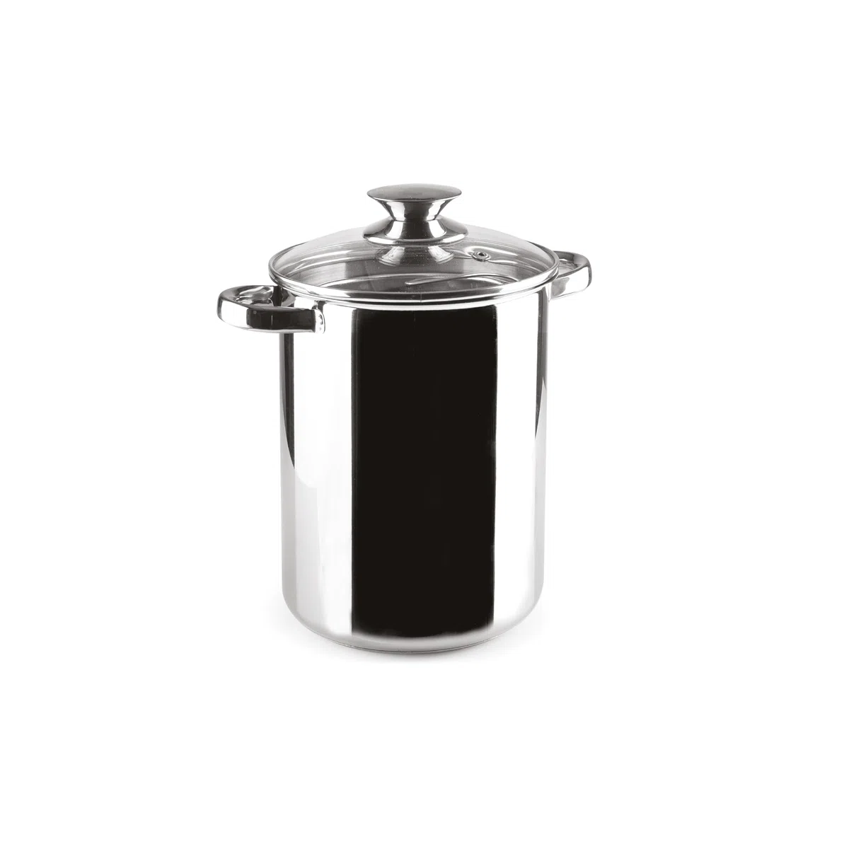 IBILI, Pentola alta per asparagi, 16 cm, acciaio inox, adatta all’induzione.