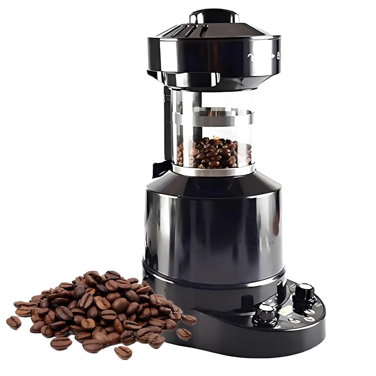 Tostatrice for Chicchi di caffè, tostatrice for caffè, tostatrice for Chicchi di caffè elettrica Professionale, Macchina for tostare Il caffè ad Aria con Timer, velocità del Vento Regolabile