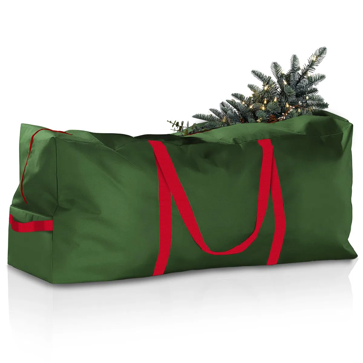Porta Albero Di Natale, 125x38x50cm Impermeabile, Durevole Sacca per Albero Di Natale, Adatto per alberi di Natale da 6-7,5 piedi (Staccabile), per Mobili Di Piccole/Medie Arredamento